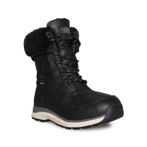 COPY - UGG ADIRONDACK III QUILT BLACK BOOTS Size 7.5 - Picture 2 of 15